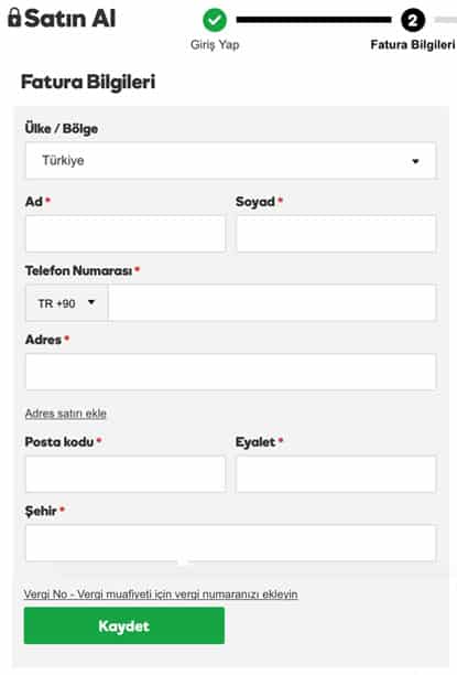 Domain nasıl alınır fatura