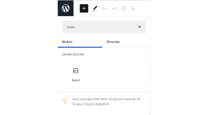 wordpress 5.6 güncellemesi bloklar