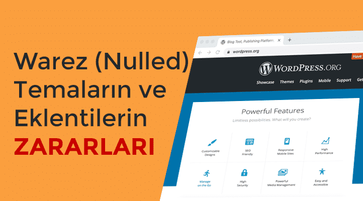 Warez (Nulled) Temaların ve Eklentilerin Zararları