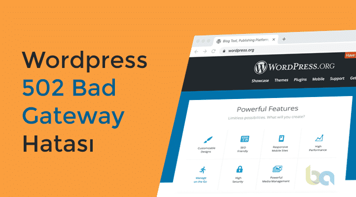 Wordpress 502 Bad Gateway Hatası