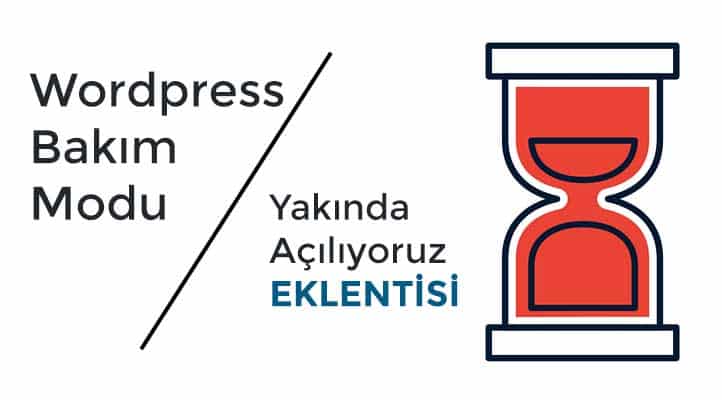 Wordpress Bakım Modu Eklentisi