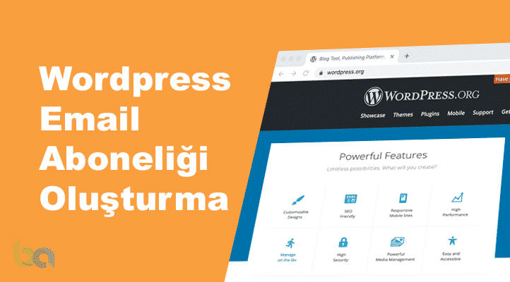 Wordpress Email Aboneliği Oluşturma