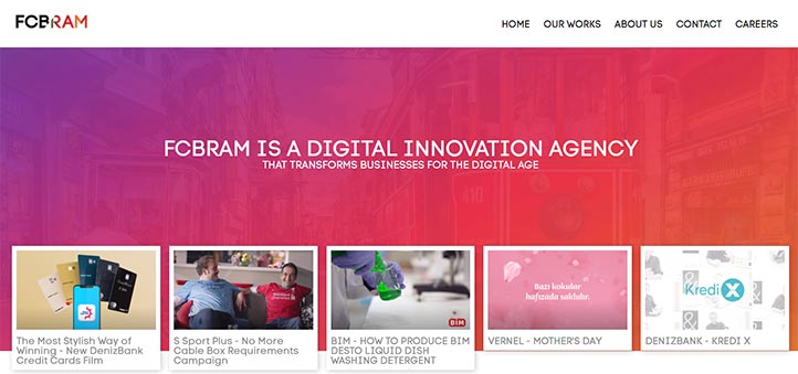 Web Sitesi Tasarımı Yapan Firmalar - FCBRAM
