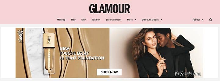 Dreamweaver Site Örnekleri - Glamour