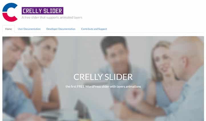 Ücretsiz WordPress Slider Eklentileri - CrellySlider