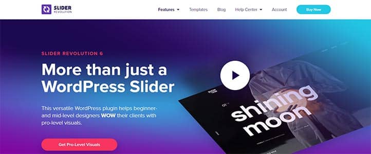 Wordpress Slider Eklentileri - Slider Revolution