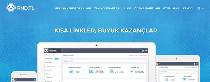 Türk Link Kısaltarak Para Kazanma Siteleri - Pnd.tl